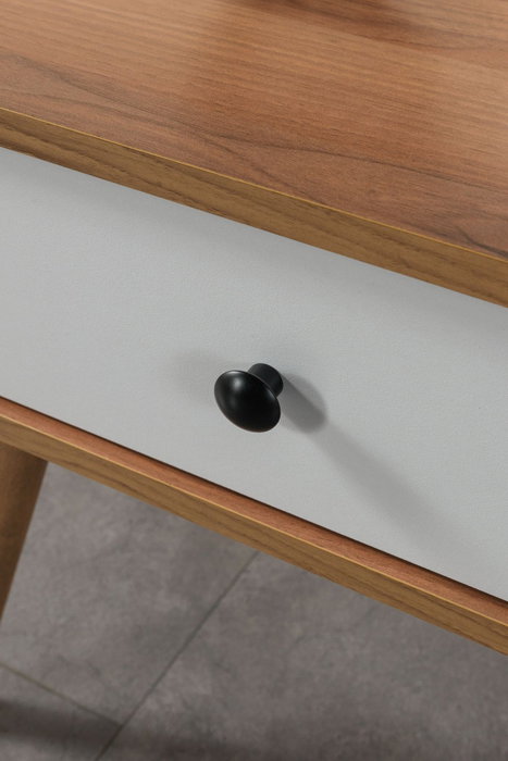 Hanah Home Vita 5107 Mesita de noche Nogal y Blanco Hanah Home Vita 5107 Mesita de noche Nogal y Blanco